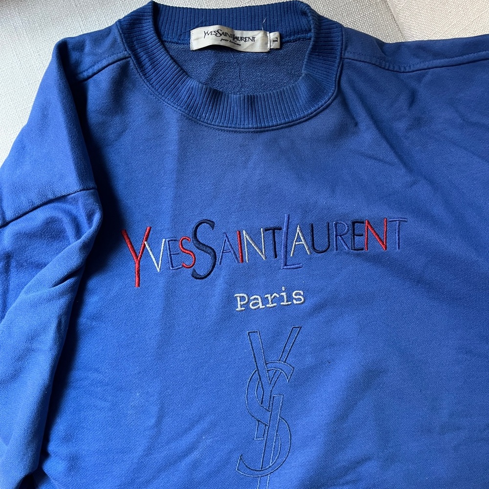 Vintage Yves Saint Laurent crewneck